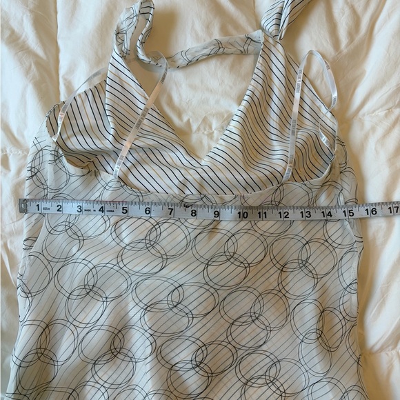 Laundry By Shelli Segal White Halter Top Dress - Picture 9 of 14